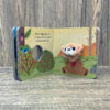 Finger puppet with brown bear board book.